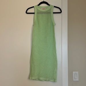 Solid & Striped Cover Up- Mint